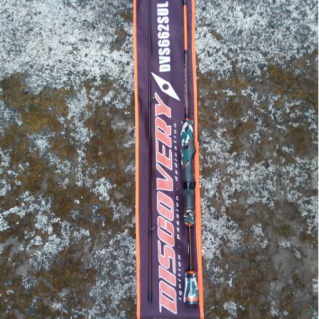 Rod Storm Discovery DVS662SUL 1-4 lb Joran Pancing Spinning Ultralight UL