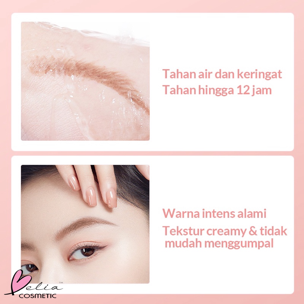 ❤ BELIA ❤ COLORKEY x BIOAQUA Fine Brow Sclupting Pencil Pensil Alis Waterproof Eyebrow Pencil Alis 3 Colours Tahan Air dan Keringat  | BPOM