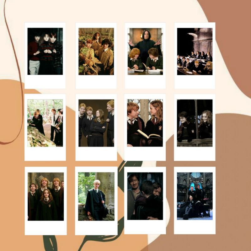 

cetak harry potter polaroid 12pcs (boleh custom)