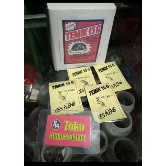 RACUN TIKUS TEMIK-15G CESPLENG TEMIK-15G RACUN TIKUS TEMIK