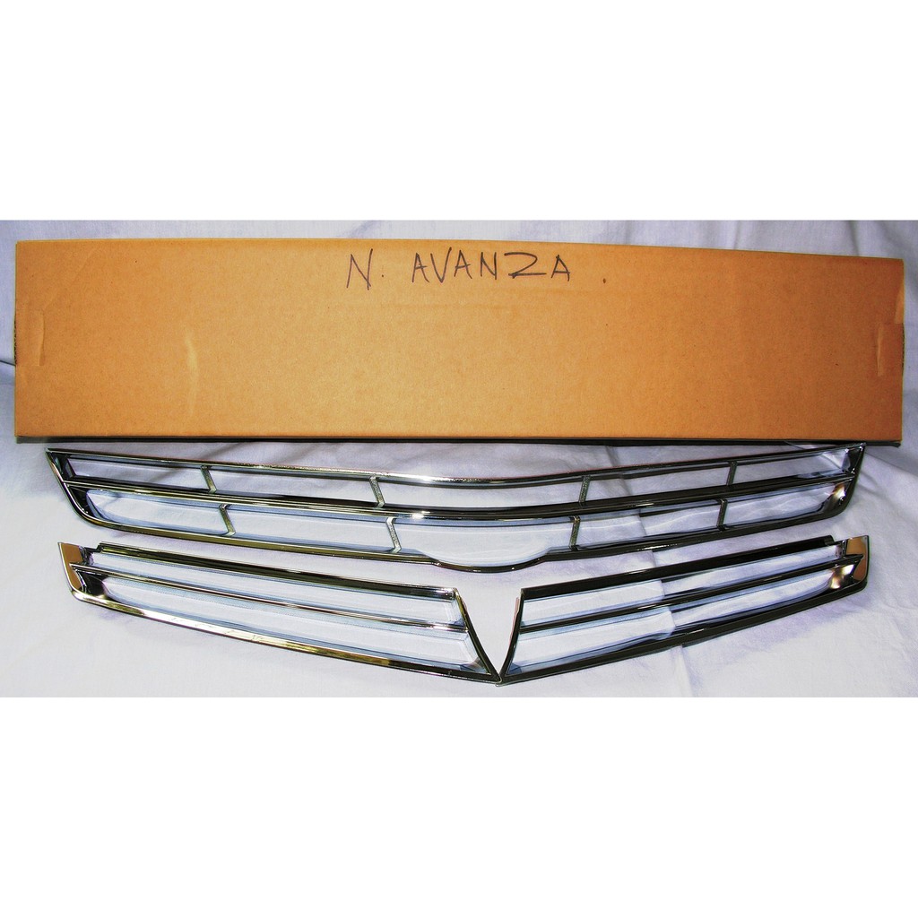 Jual Grill Avanza New Model Mercy List Depan Tengah Variasi Modifikasi Mobil Terbaik Murah Shopee Indonesia