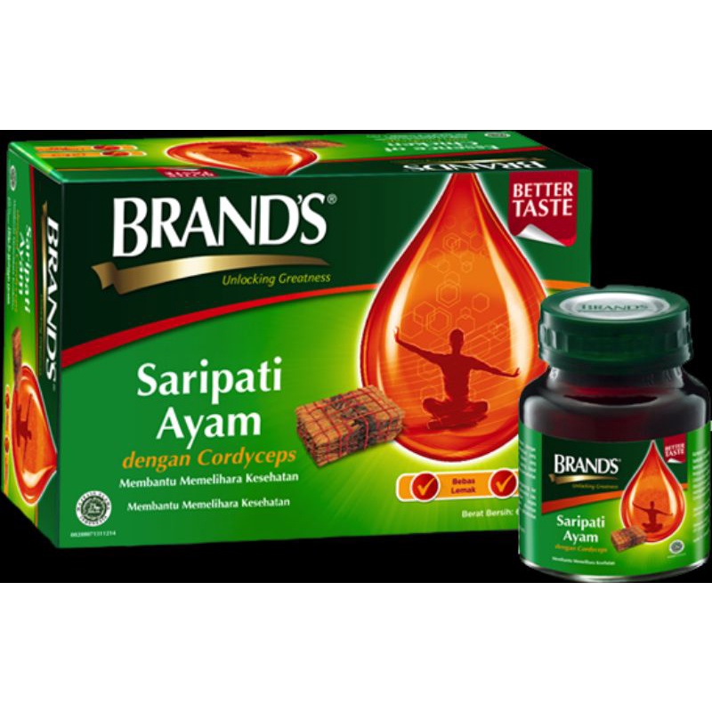 Brand's Saripati Ayam dengan Cordyceps 70gram x 6