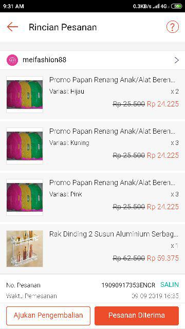 Rak Dinding 2 Susun Aluminium Serbaguna