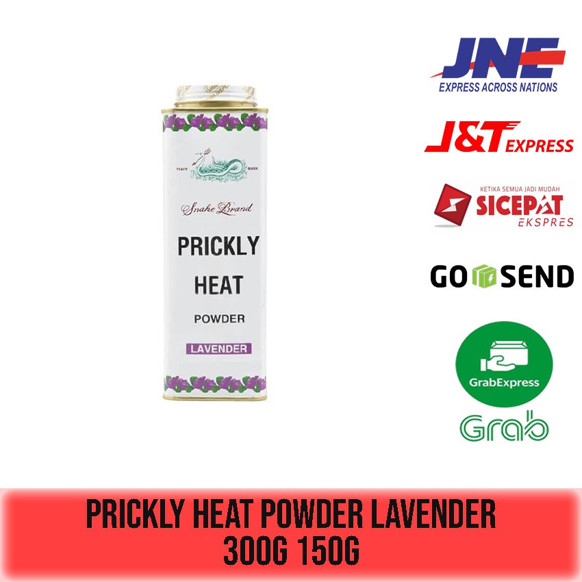 SNAKE BRAND PRICKLY HEAT POWDER / BEDAK ULAR / BEDAK ULER 150gr 300gr