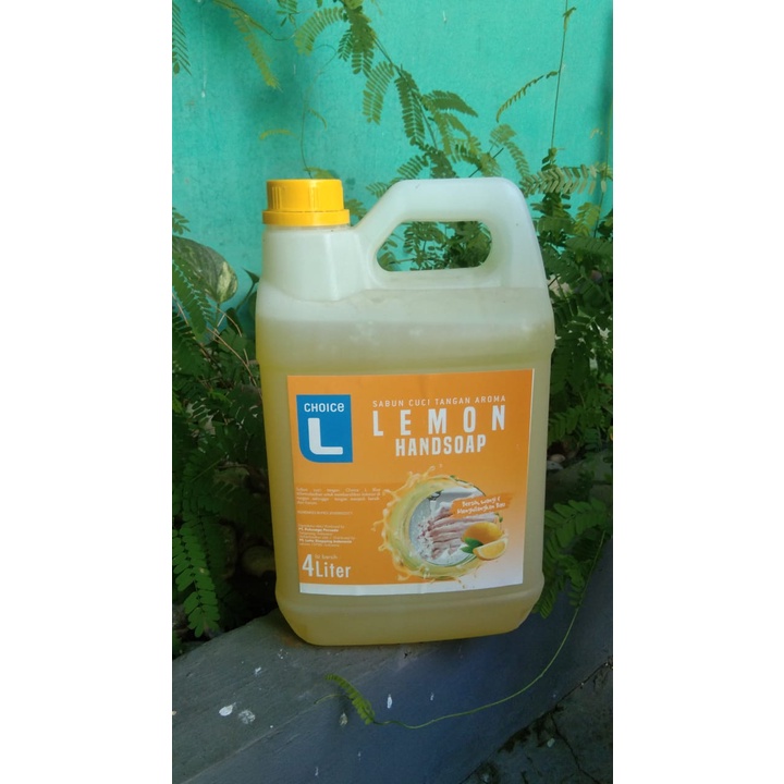 Choice L Sabun Cuci Tangan (Hand Soap) Orange 4Liter
