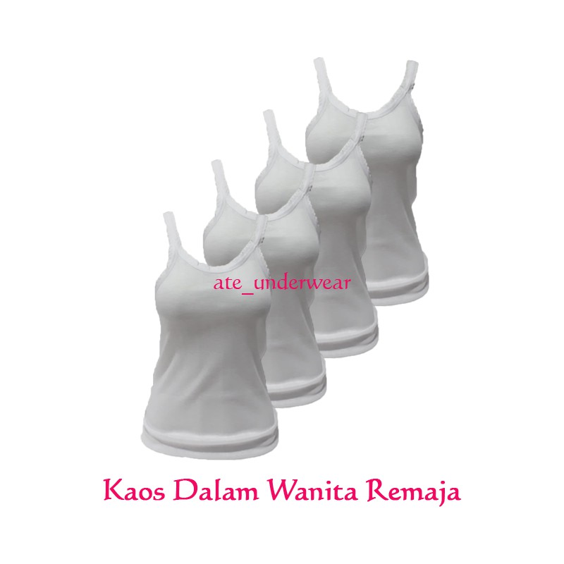 AT58-Kaos singlet remaja perempuan / singlet cewe usia tanggung