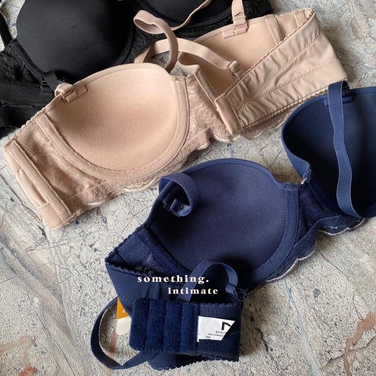 LANGSUNG KIRIM.. MAIDENFORM CROCHET Lace Multiway Strapless Push Up Bra / Bh Pushup Lepas Tali Beha 