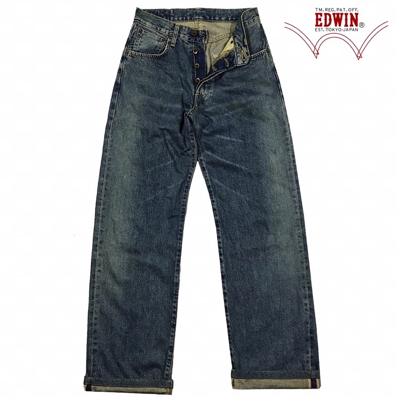 Celana Jeans Selvedge Second / Edwin 505 Selvedge Denim