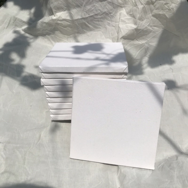 

canvas lukis ukuran 20x20 isi 10 pcs paket hemat untuk usaha kanvas lukis