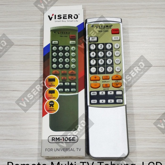 Remot / Remote Multi TV / LCD / LED Visero (RM-106E)