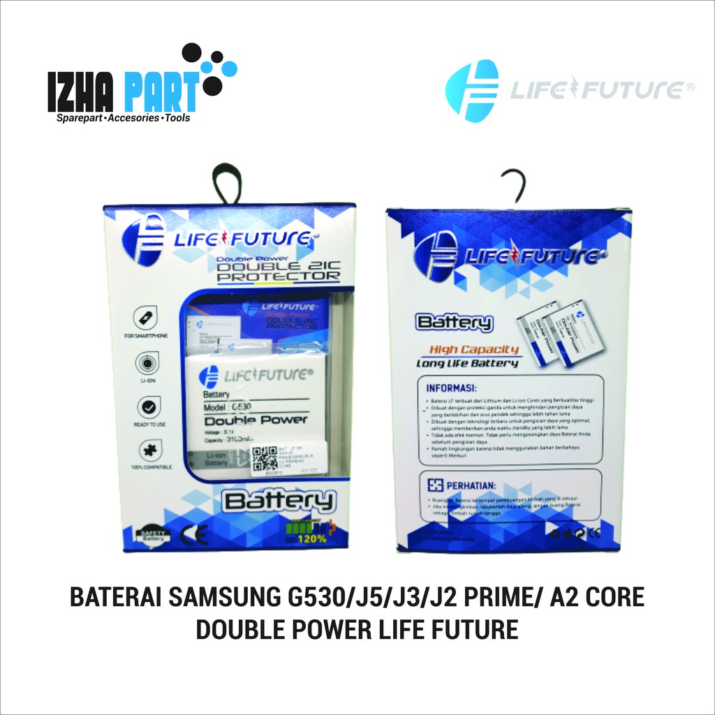 Baterai Samsung Grand Prime J5 2015 J3 J2 Prime A2 Core G530 Life Future