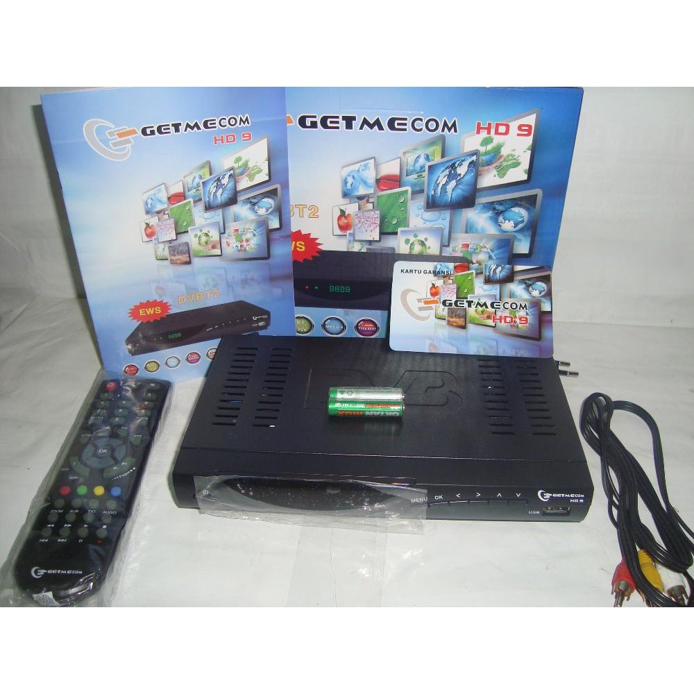 Set Top Box Digital Receiver Dvb-T2 Hd9 / Dvbt2 Hd-9 Getmecom