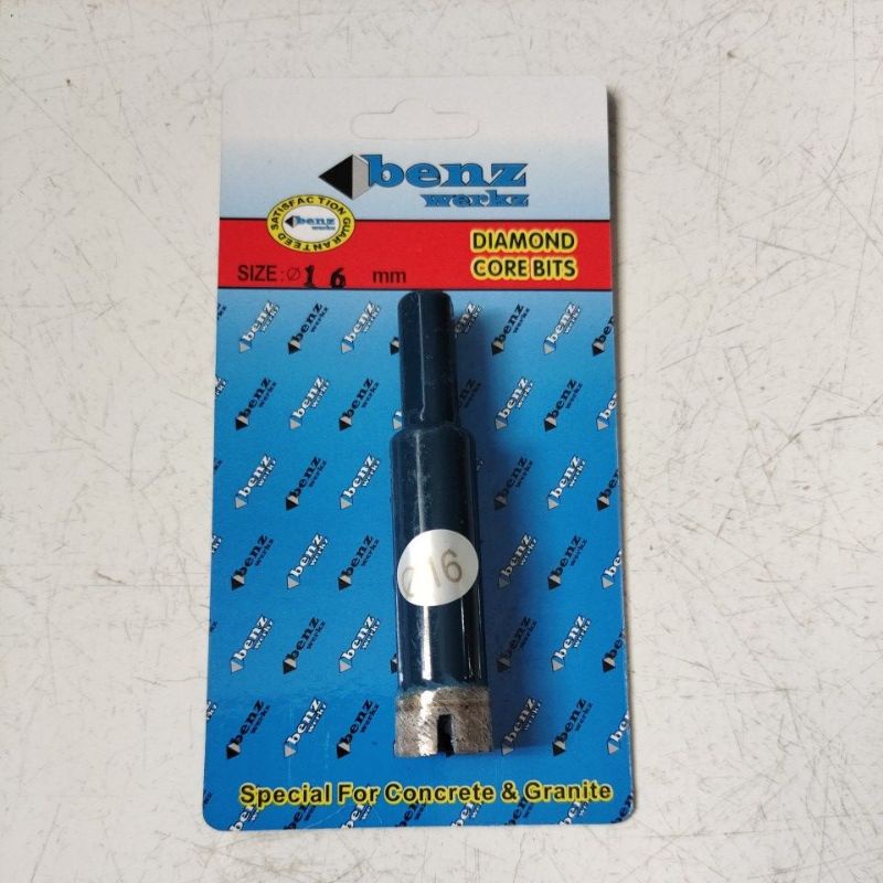 BENZ diamond core bit 16mm / BENZ mata bor granit 16mm