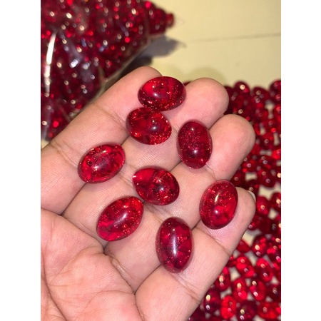 Merah siam urat seribu 12x17 merah bagus bahan bagus harga satuan