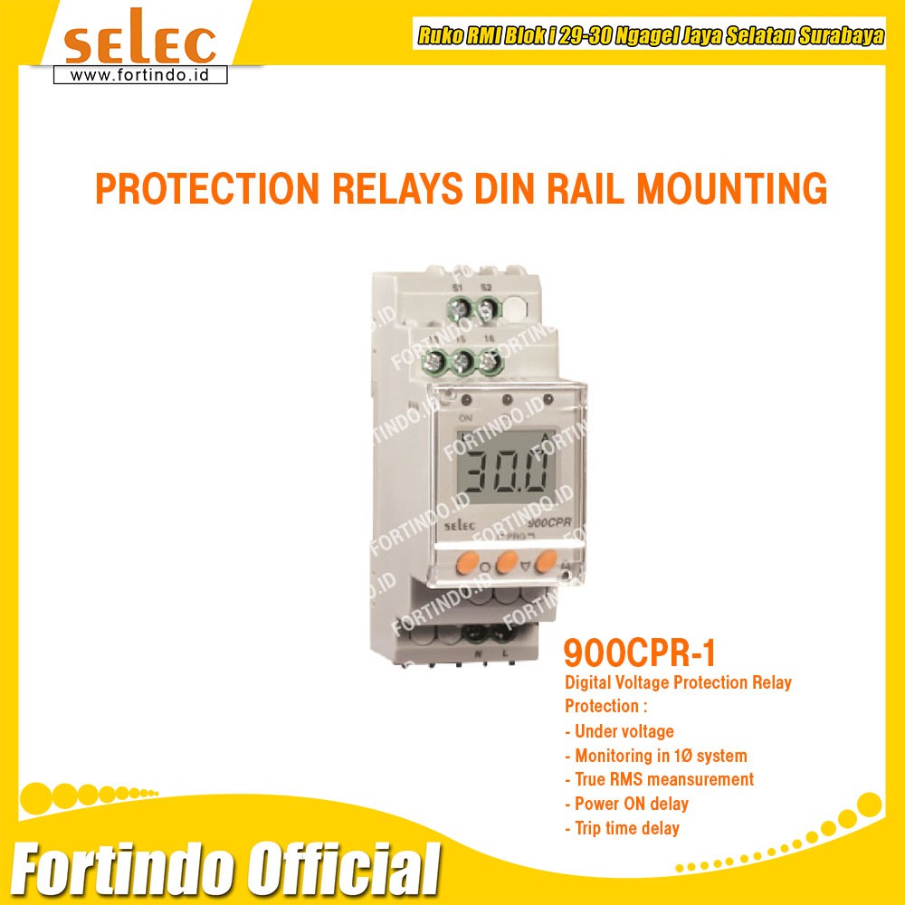 Digital Current Protection Relay 900CPR-1 SELEC