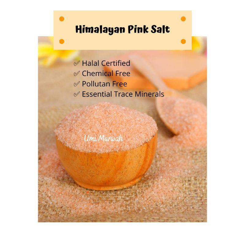 

100gr Himalayan Salt / Garam Himalaya / Garam Pink