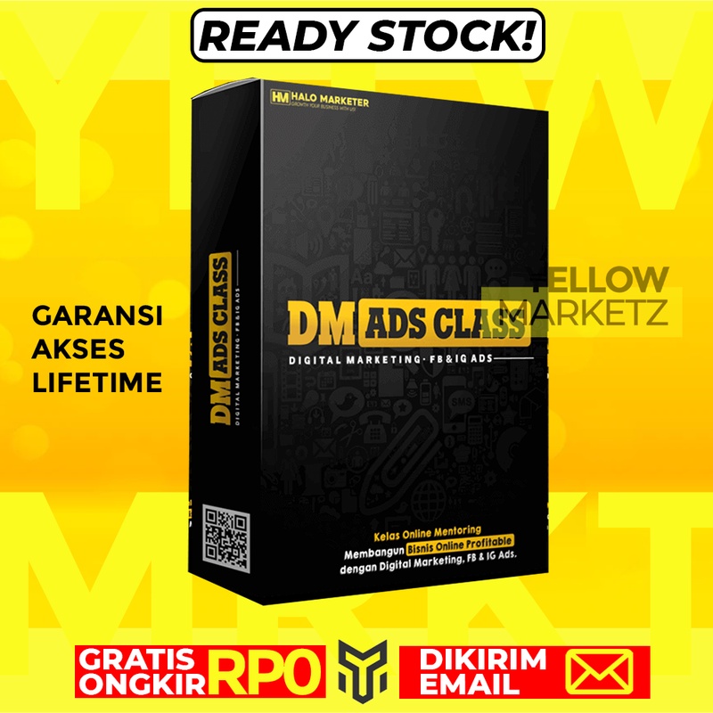 KELAS DIGITAL MARKETING ADS - Sosmed FB IG Dari Pemula sampai Mahir