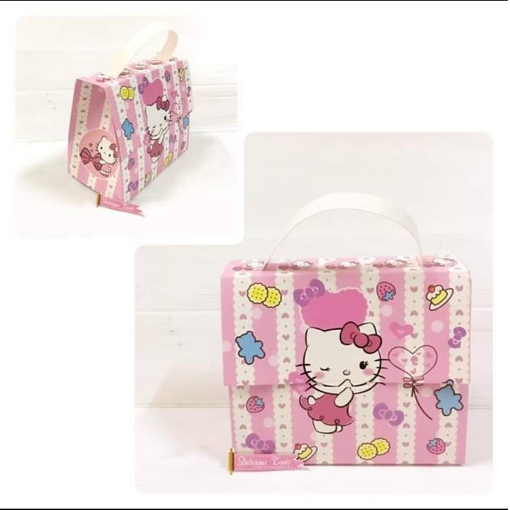 

PC065 Hello Kitty Bag Cake Box snack puding goodie bag snack