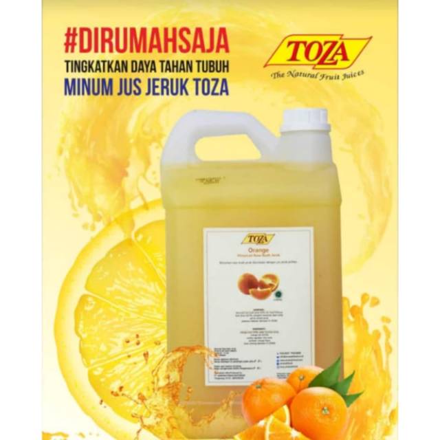 

JUICE BUAH JERUK 5 LITER