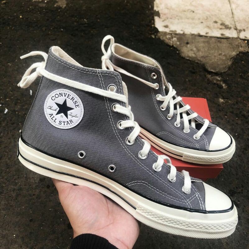 Converse 70s high masson grey black egret