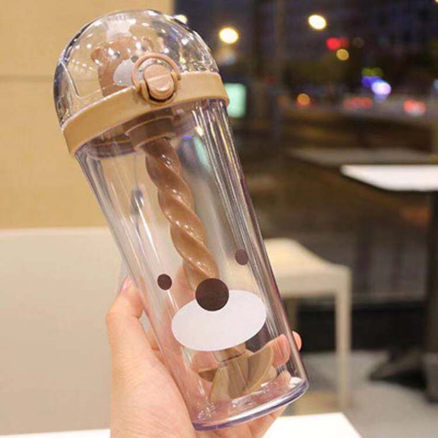 Botol minum STRIP BOTTLE BPA FREE with anime lucu ukuran 500ML