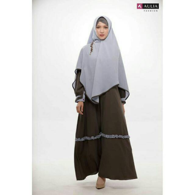 Gamis Syari Arumi Set Original Aulia Fashion