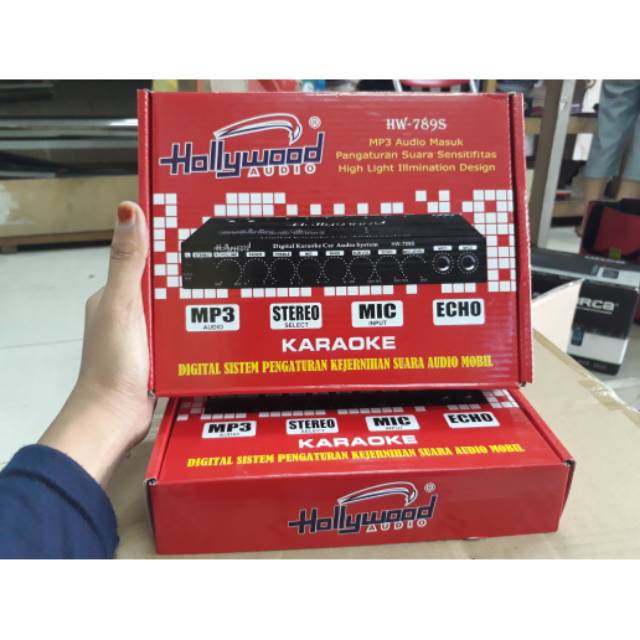 Preamplifier untuk karaoke dimobil