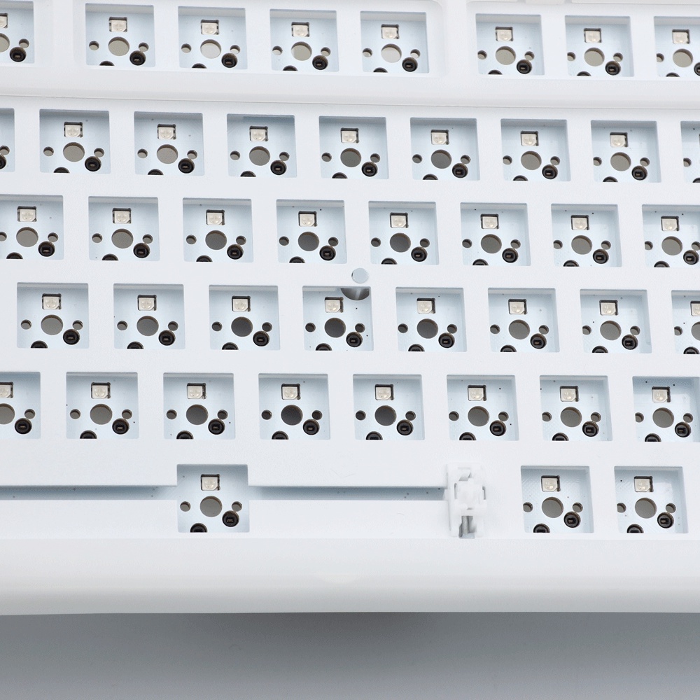 Feker ik75 QMK VIA Keyboard Mekanikal Versi Custom Dengan Lampu Led RGB