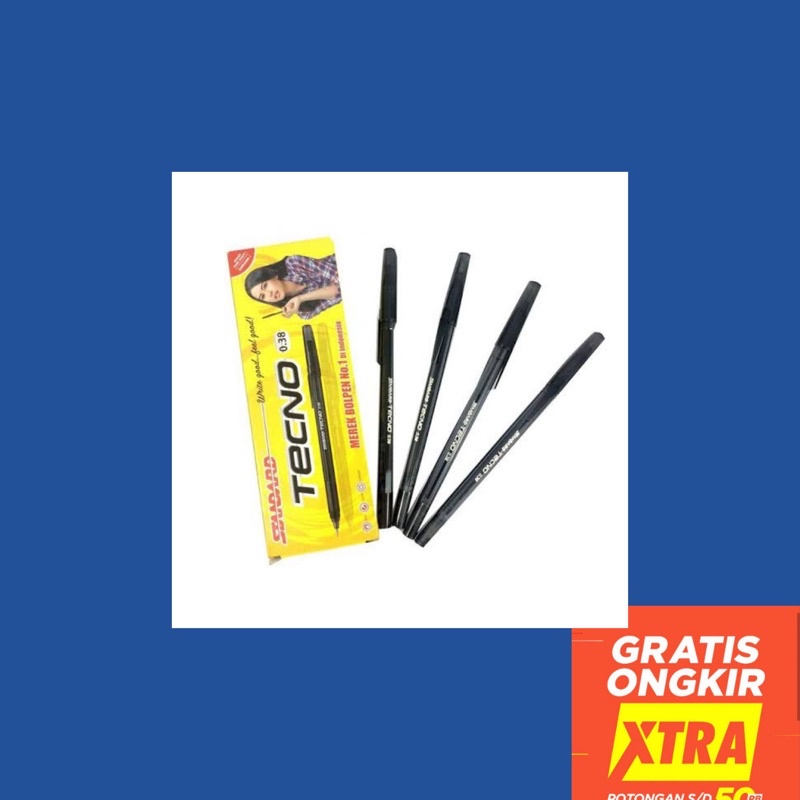 

Pulpen Tecno Hitam