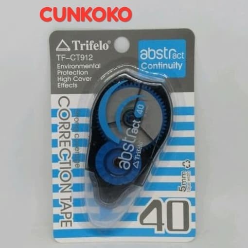 

Menakjubkan Correction Tape Trifelo Tf-Ct912 ( 40M X 5Mm ) Berkualitas