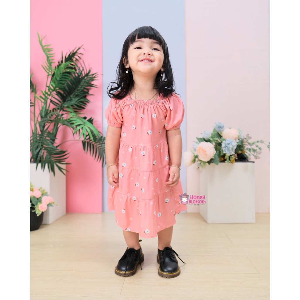 HoneyBlossom - Daster Bayi Emily Series / Daster Bayi Perempuan / Daster Bayi 1 Tahun