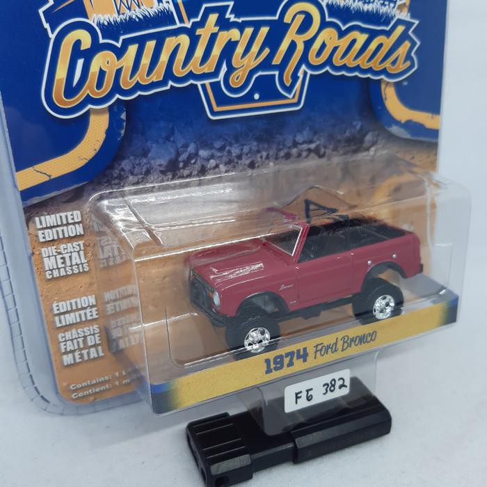 HOT SALE FORD BRONCO 1974 GREENLIGHT COUNTRY ROAD TERBARU