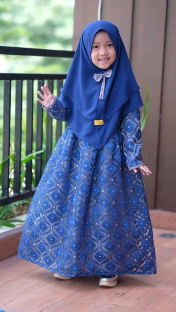 Gamis anak REGSB1-06 ori by La bella