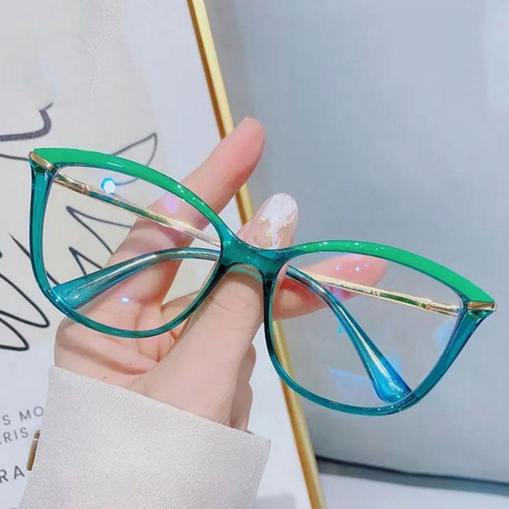 Mxbeauty Kacamata Anti Blue Light Fashion Motif Leopard Blue Light Blocking Anti Radiasi Komputer Eyeglasses