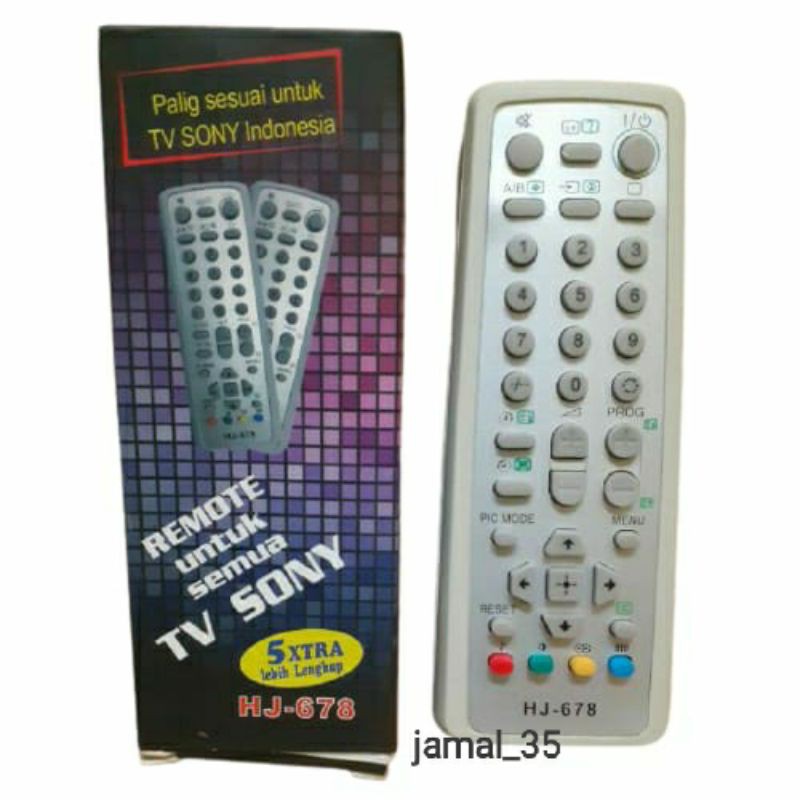 REMOTE REMOT TV SONY TABUNG SLIM FLAT LCD LED HD multi TV SONY