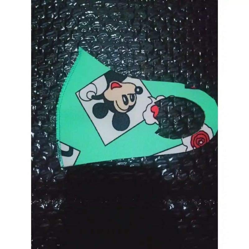 READY Masker Scuba Karakter Anak Micky Mouse Lucu warna