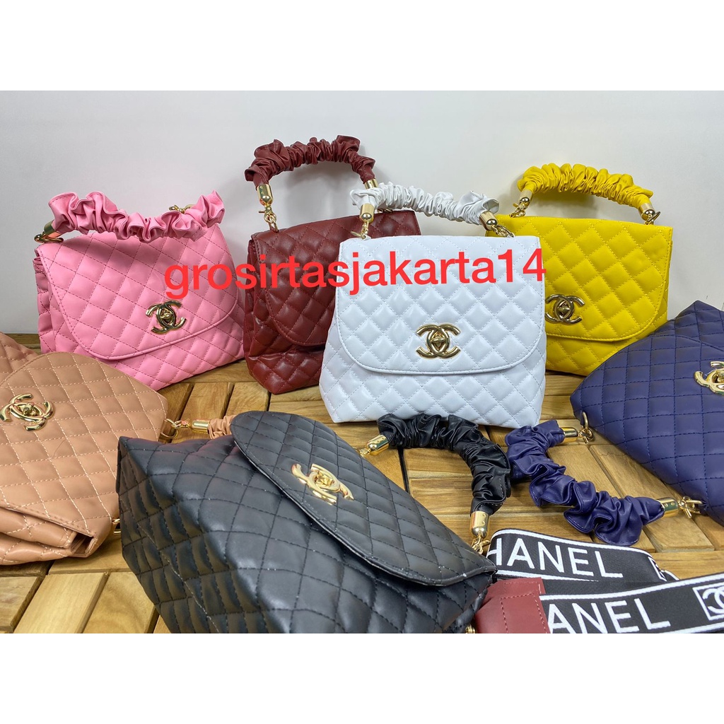 TAS SELEMPANG WANITA CH TENTENG SERUT / TAS FASHION WANITA TERBARU