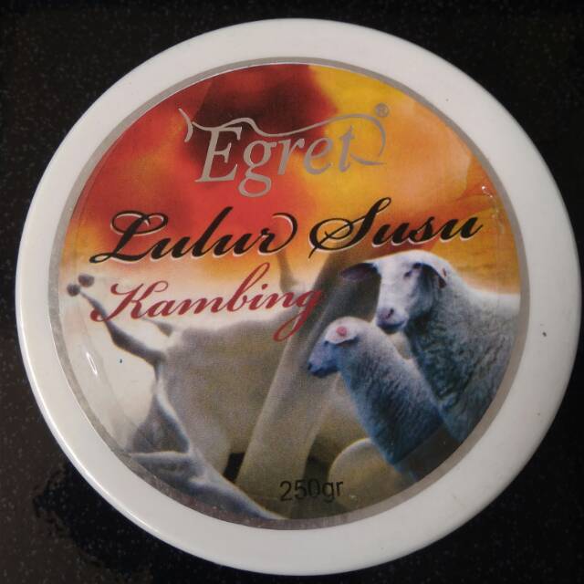 Egret.Lulur susu kambing