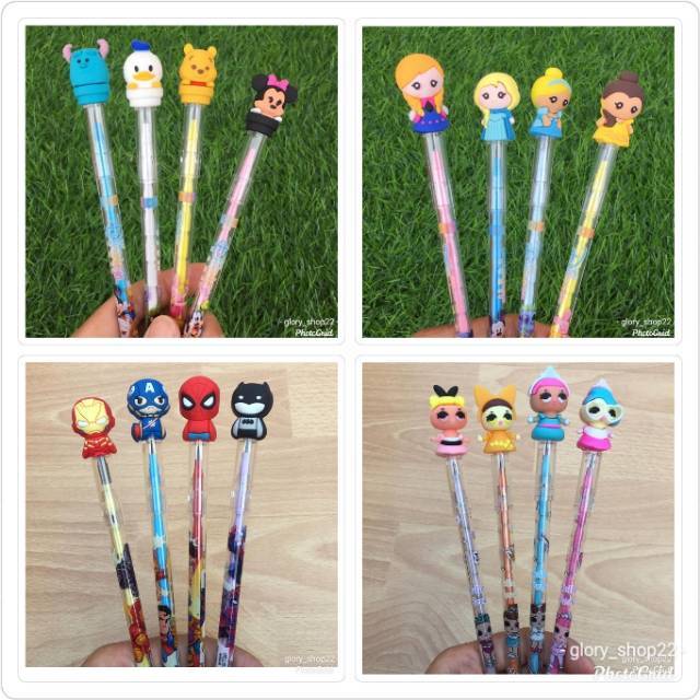 

1 PCS Pensil cabut pasang/pensil susun/pensil karakter/pensil/alat tulis/pensil 2B