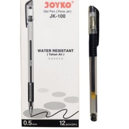 

Buruan Dapatkan Pulpen Gel ( Pena Jel ) Joyko type JK100 warna Hitam per Lusin