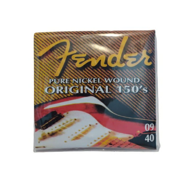 senar gitar fender 009 gitar akustik gitar listrik 1set