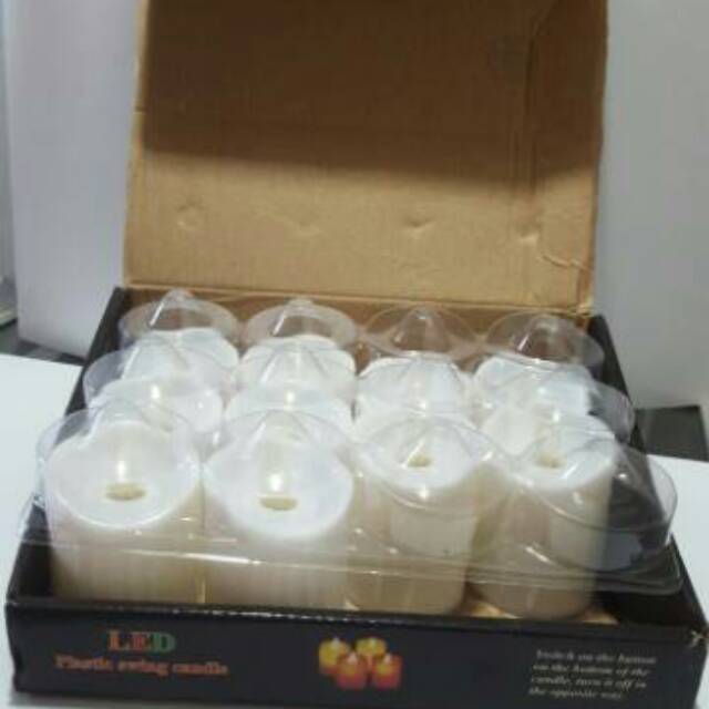 Lilin Sumbu Goyang ECER 7x5cm Lilin elektrik Model Terbaru dan Terlaris