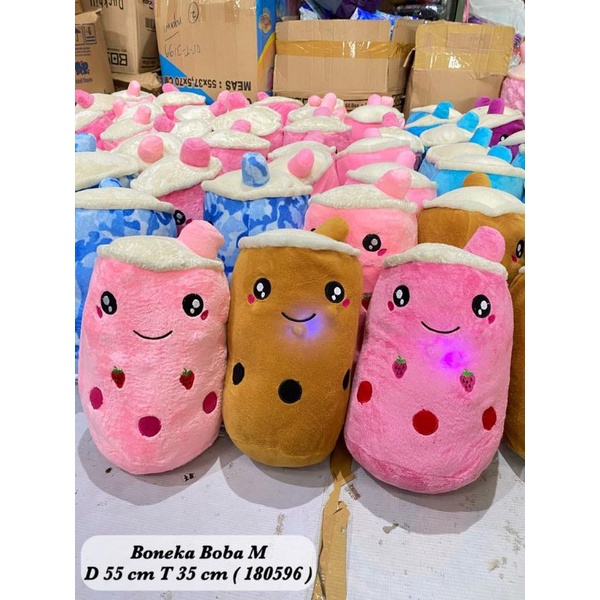 BONEKA BOBA VIRAL LED NYALA