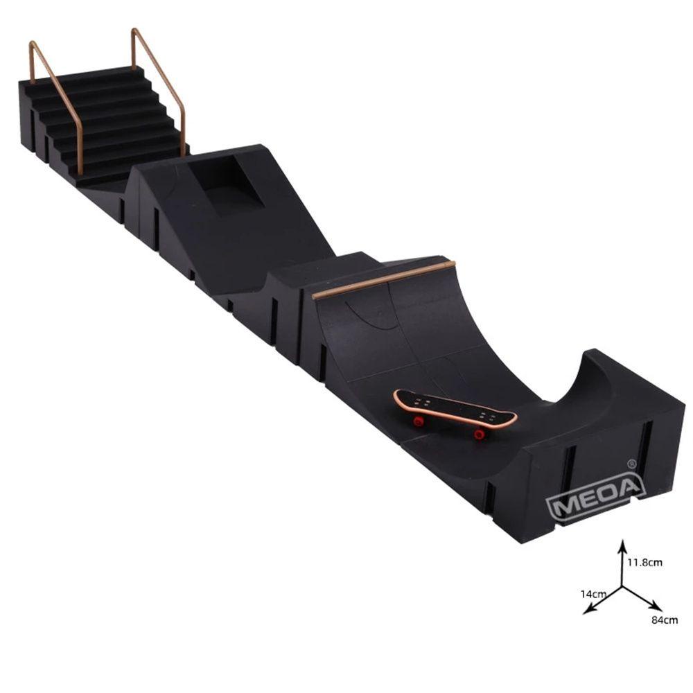 Top Finger Skateboards Mini Ramp Untuk Hadiah Natal Anak-Anak Scene Fingerboard