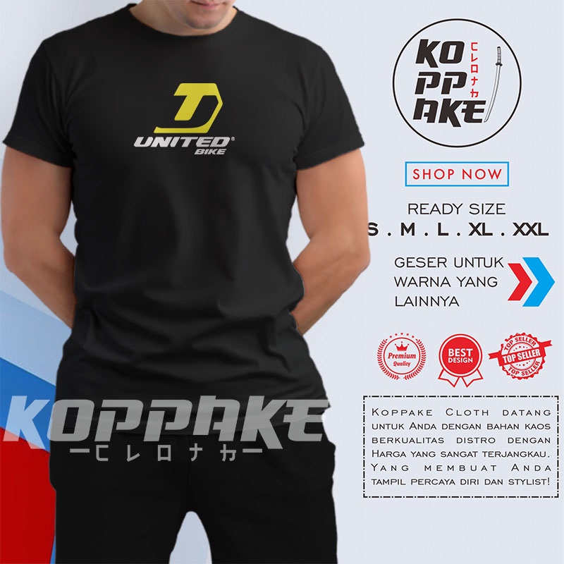 Kaos Sepeda United Bike Logo Baju Sport