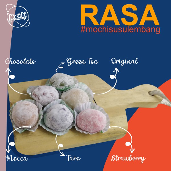 MOCHI SUSU LEMBANG | MochiLembangPREMIUM | [1 Box 9 pcs] / Oleh Oleh Bandung | Makanan Bandung Hits