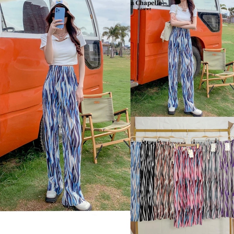 CELANA PLISKET IMPORT // KULOT PLISKET IMPORT BKK // PLEATS KULOT IMPORT