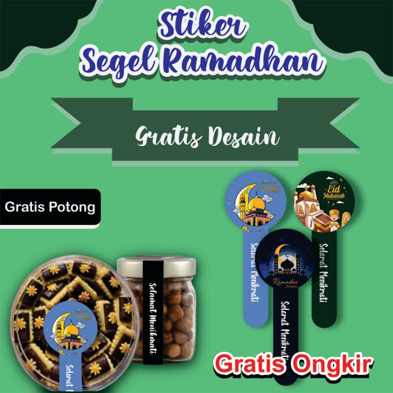 

Stiker Segel Ramadhan Produk Kemasan/Botol/ Kue Kering