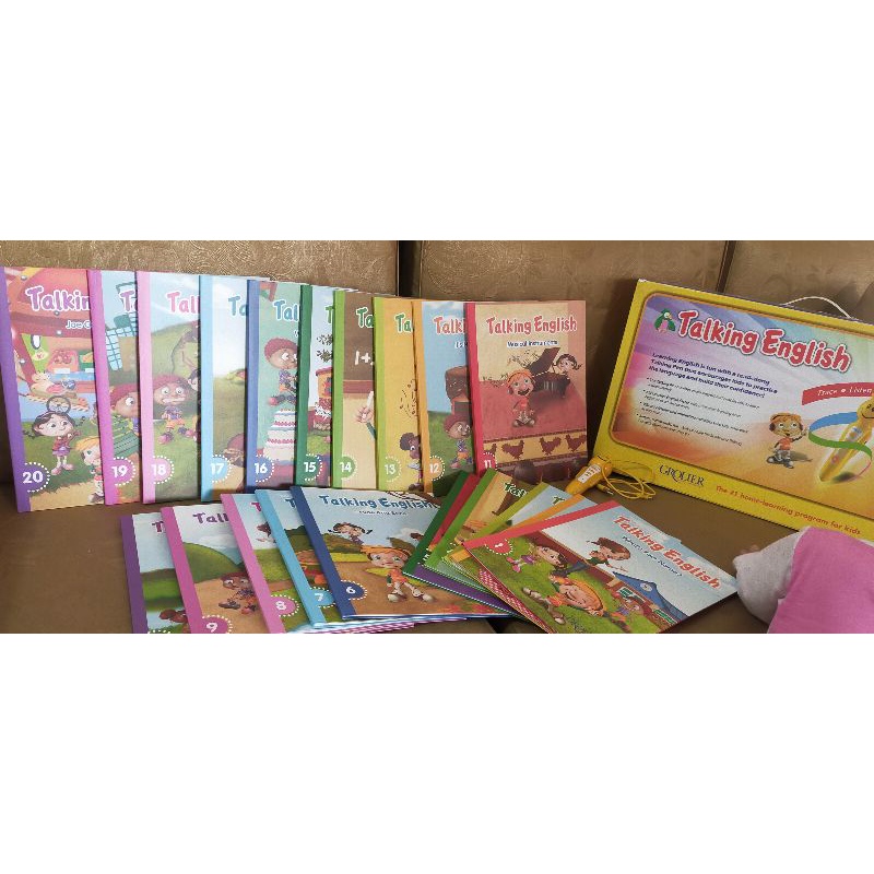 talking english grolier