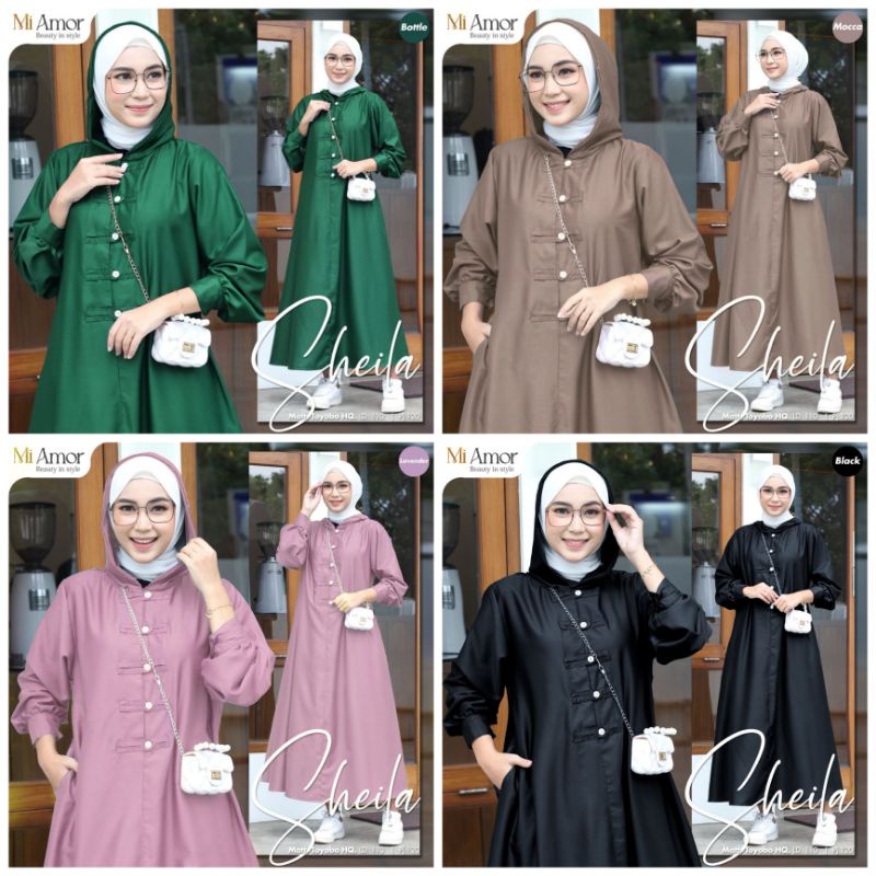 SHEILA DRESS ORIGINAL BY MI AMOR (100% ORI BERLABEL MI AMOR)